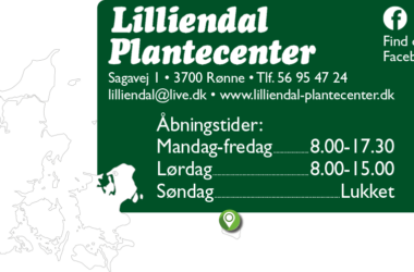 Rabat til BRK ansatte i Lilliendal Plantecenter